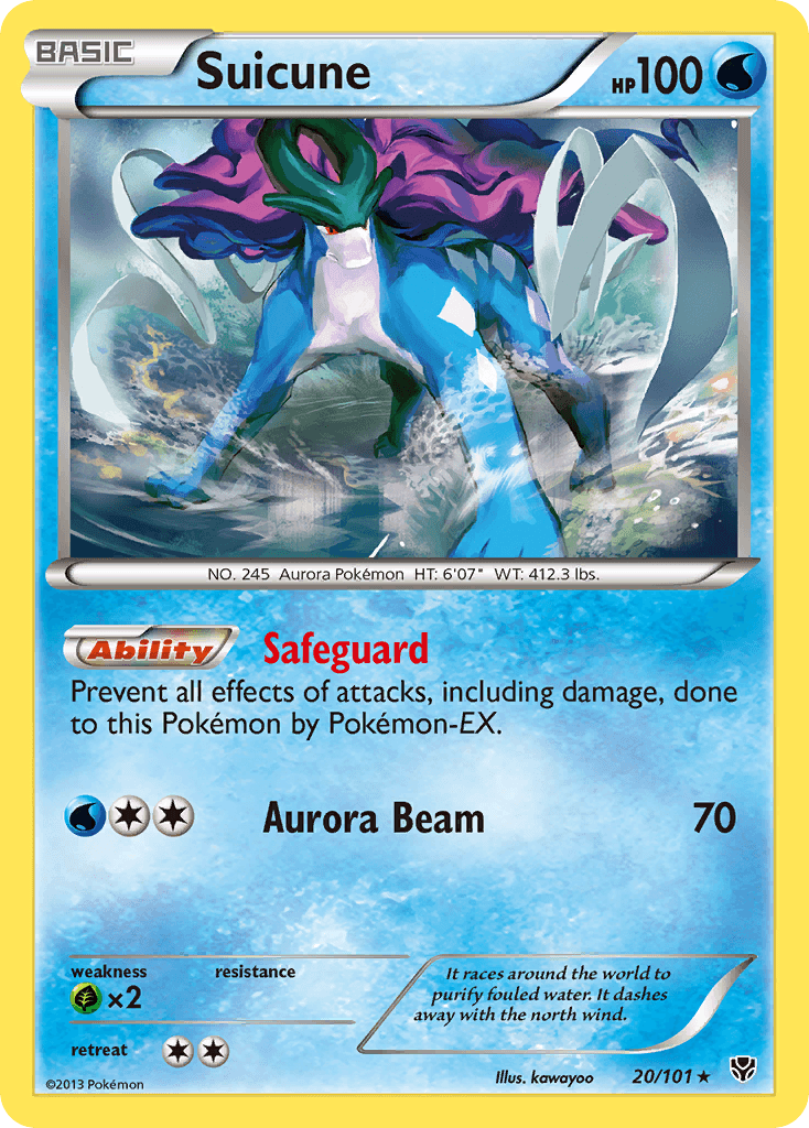 Suicune — Plasma Blast