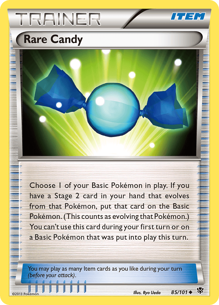 Rare Candy — Plasma Blast Pokémon TCG card by Ryo Ueda