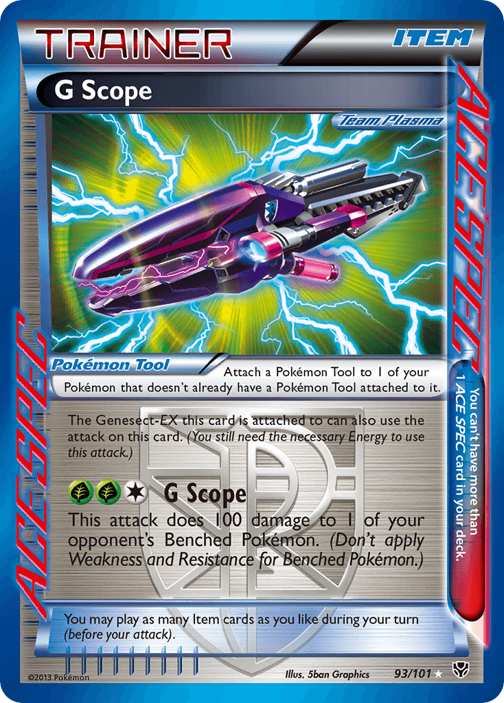 G Scope (Team Plasma) — Plasma Blast Pokémon TCG card by Sban Graphics