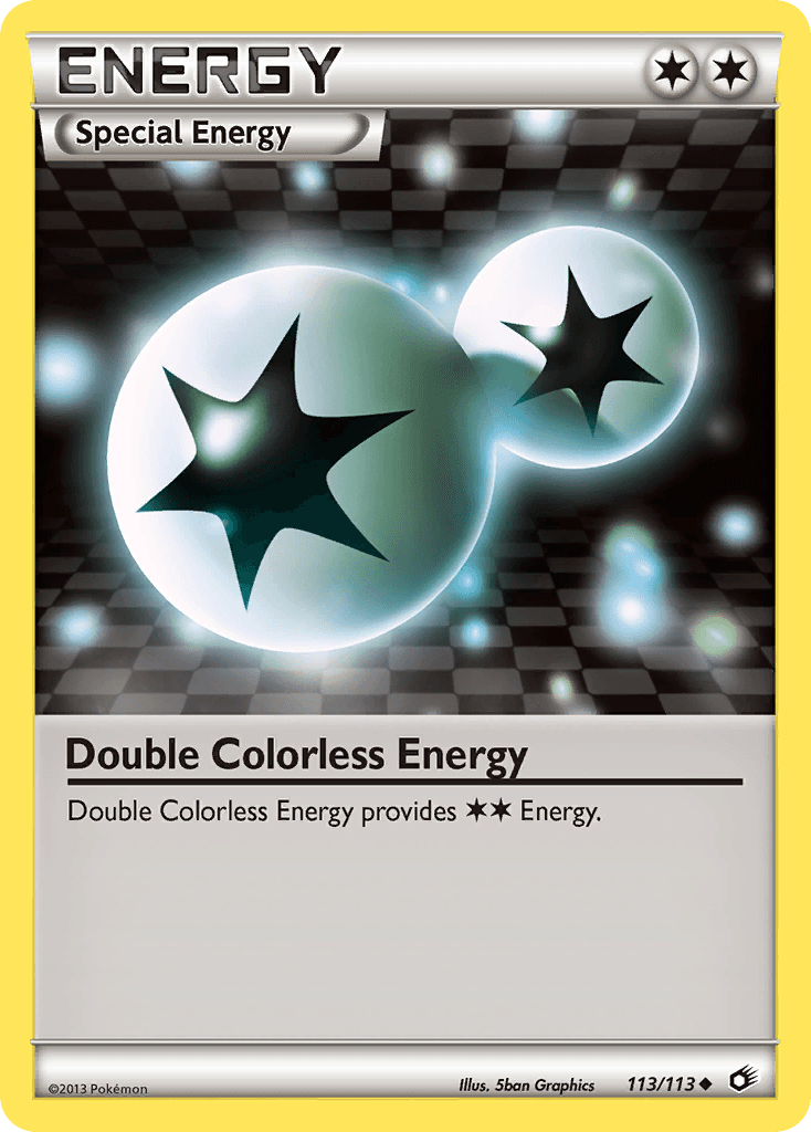Double Colorless Energy — Legendary Treasures Pokémon TCG card by 5ban Graphics