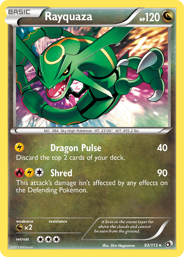 Rayquaza — Pokémon TCG card