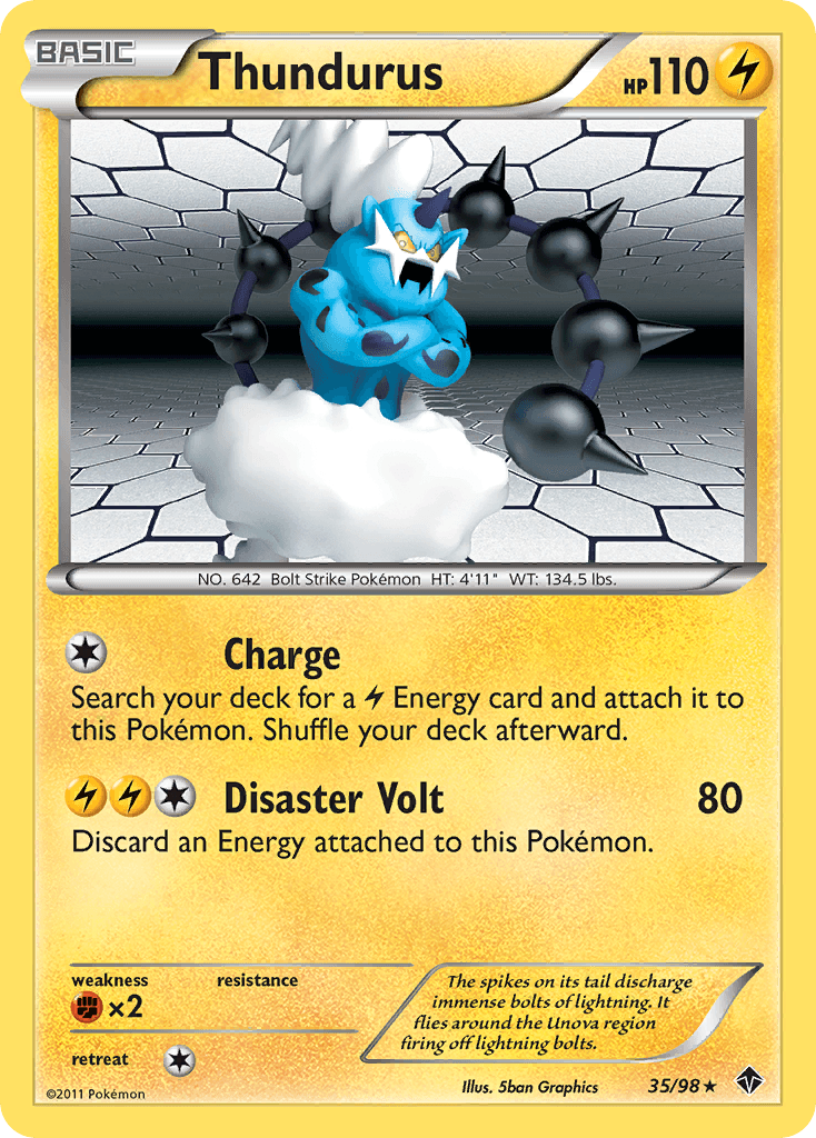 Thundurus — Pokémon TCG card