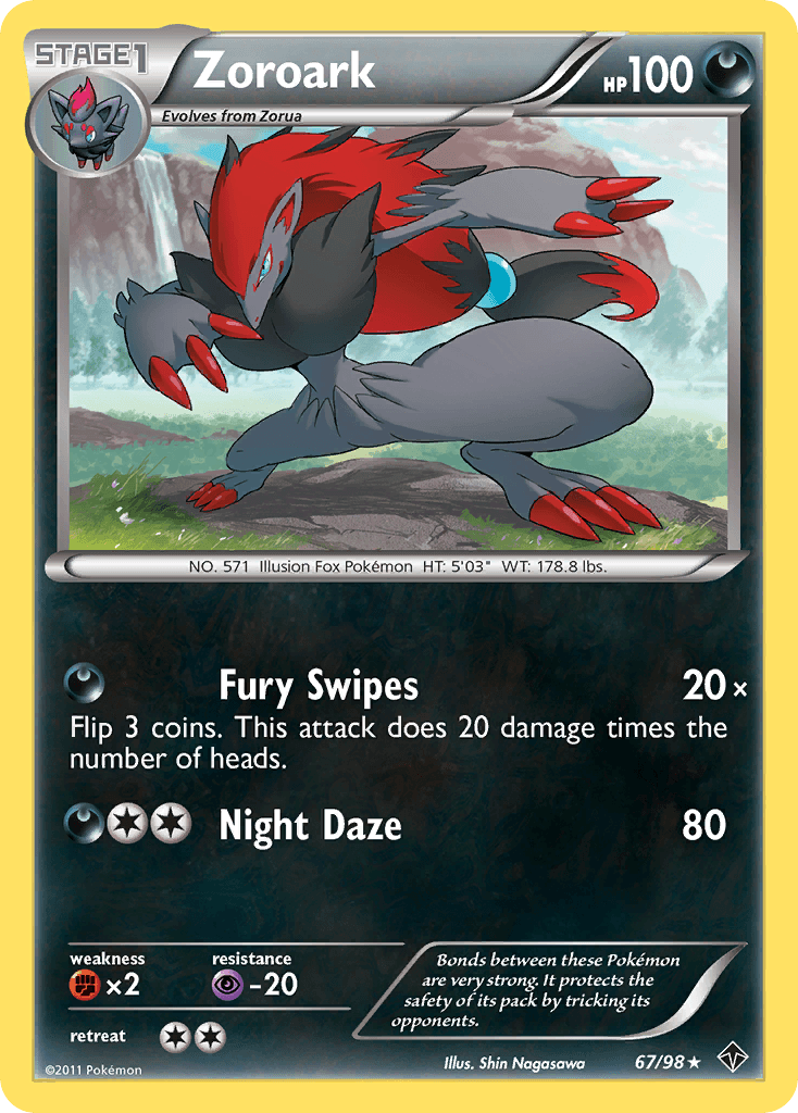 Zoroark — Pokémon TCG card
