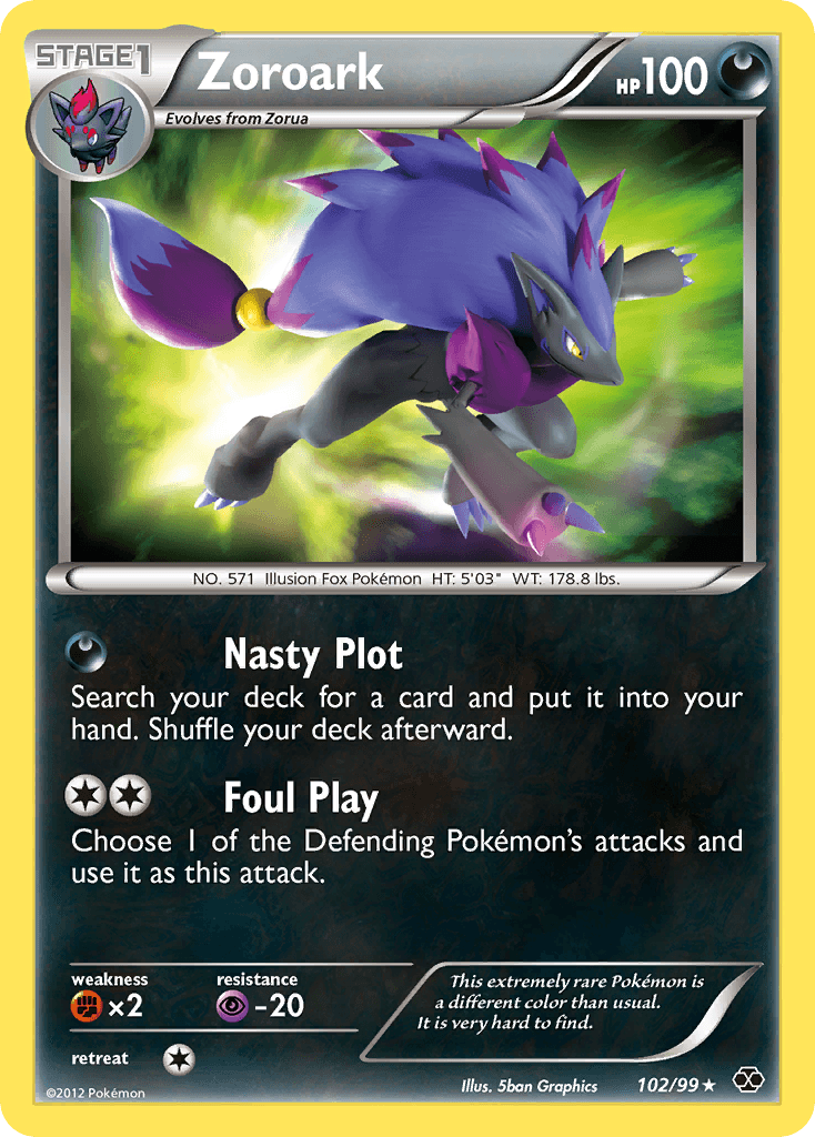 Zoroark — Pokémon TCG card