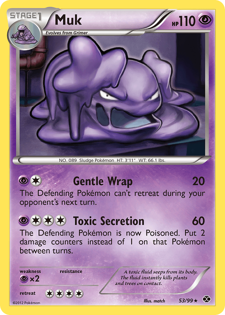 Muk — Next Destinies Pokémon TCG card by match