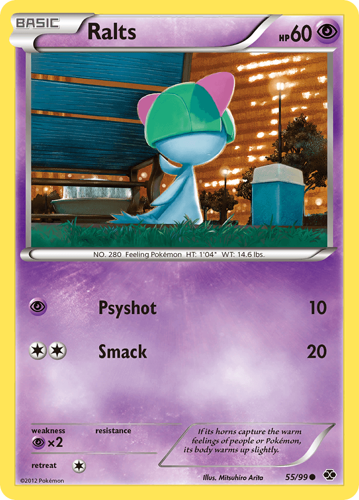 Ralts — Next Destinies Pokémon TCG card by Mitsuhiro Arita