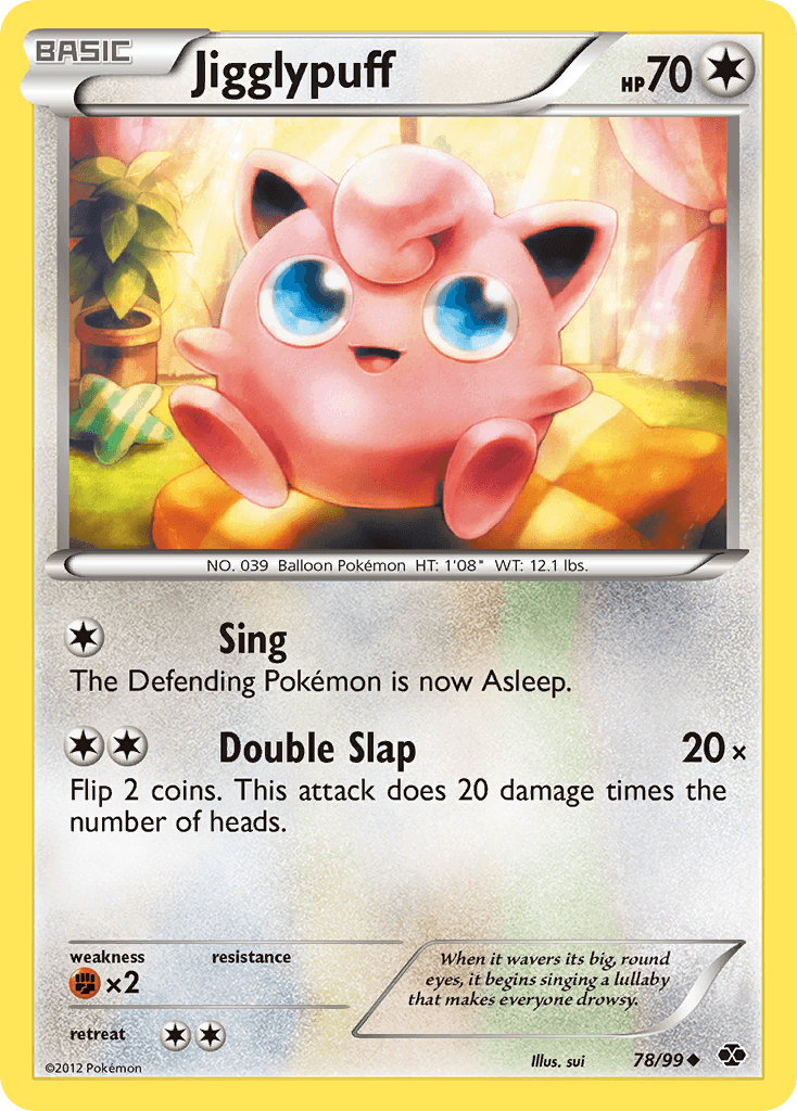 Jigglypuff — Next Destinies Pokémon TCG card by sui