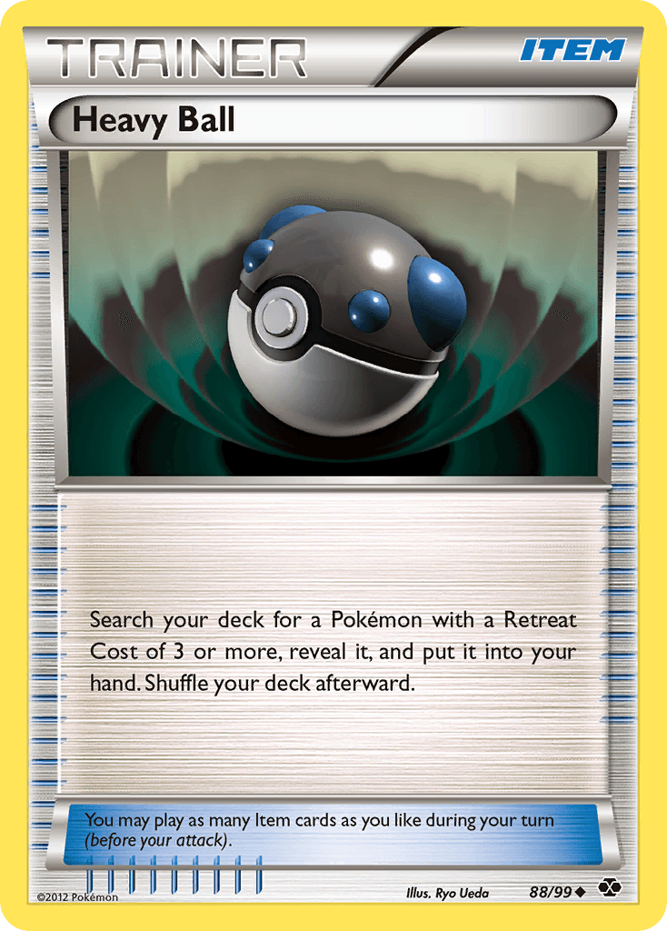 Heavy Ball — Next Destinies Pokémon TCG card by Ryo Ueda