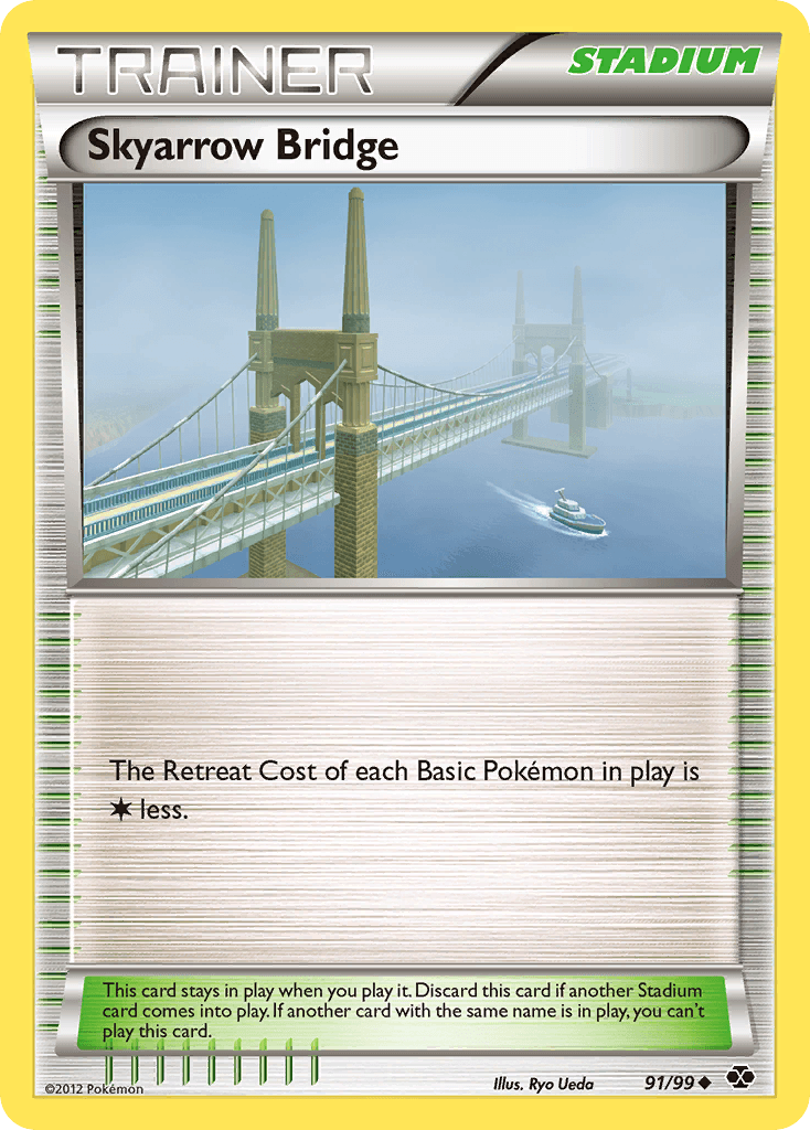 Skyarrow Bridge — Next Destinies Pokémon TCG card by Ryo Ueda