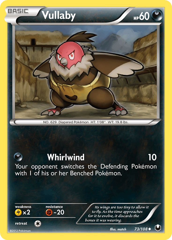 Vullaby — Dark Explorers Pokémon TCG card by match