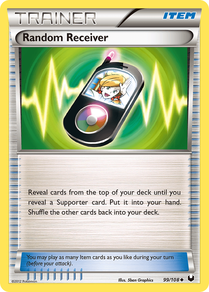 Random Receiver — Dark Explorers Pokémon TCG card by 5ban Graphics