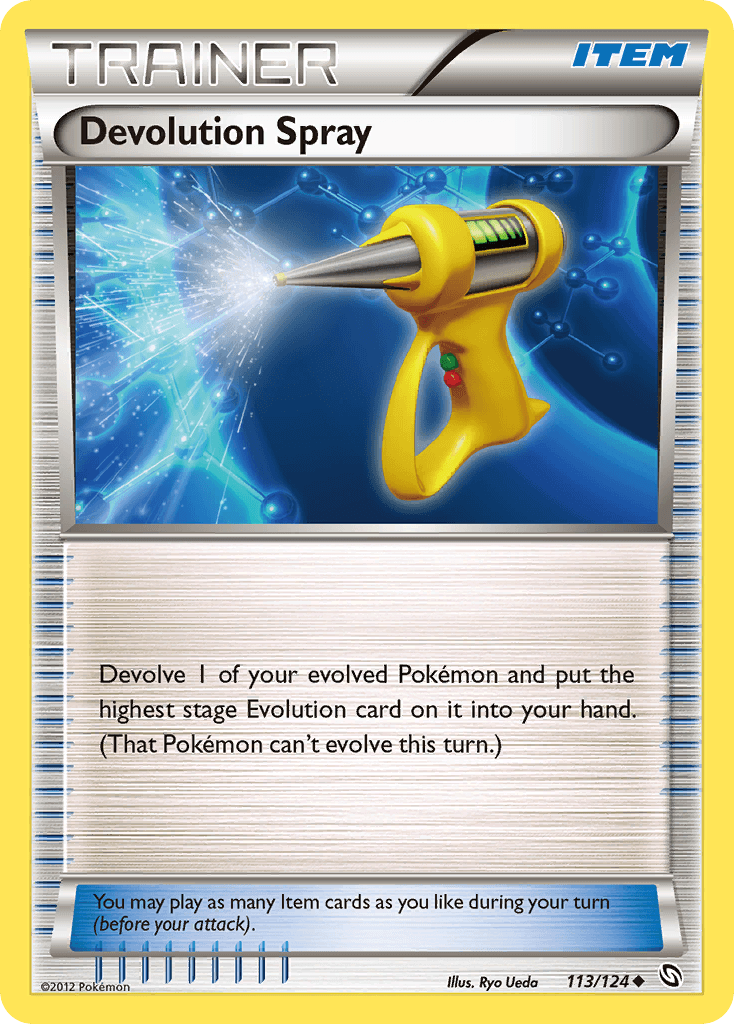 Devolution Spray — Dragons Exalted Pokémon TCG card by Ryo Ueda