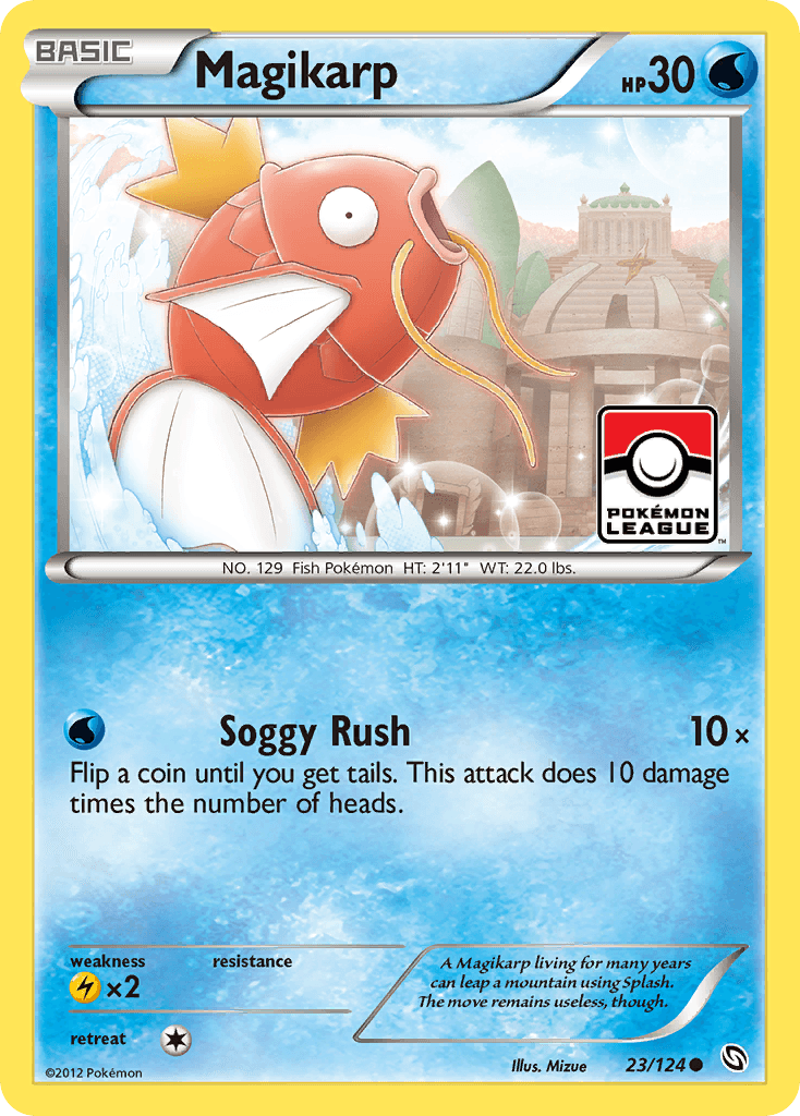 Magikarp — Dragons Exalted Pokémon TCG card by Mizue