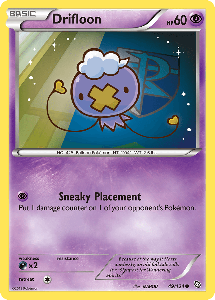 Drifloon — Dragons Exalted Pokémon TCG card by MAHOU