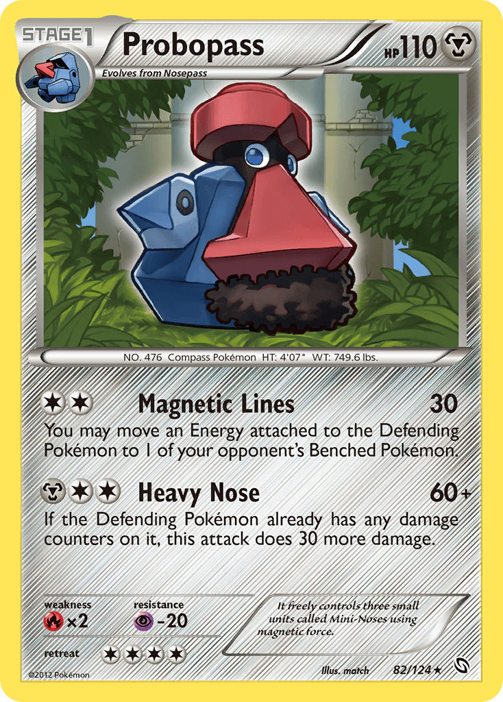 Probopass — Dragons Exalted Pokémon TCG card by match