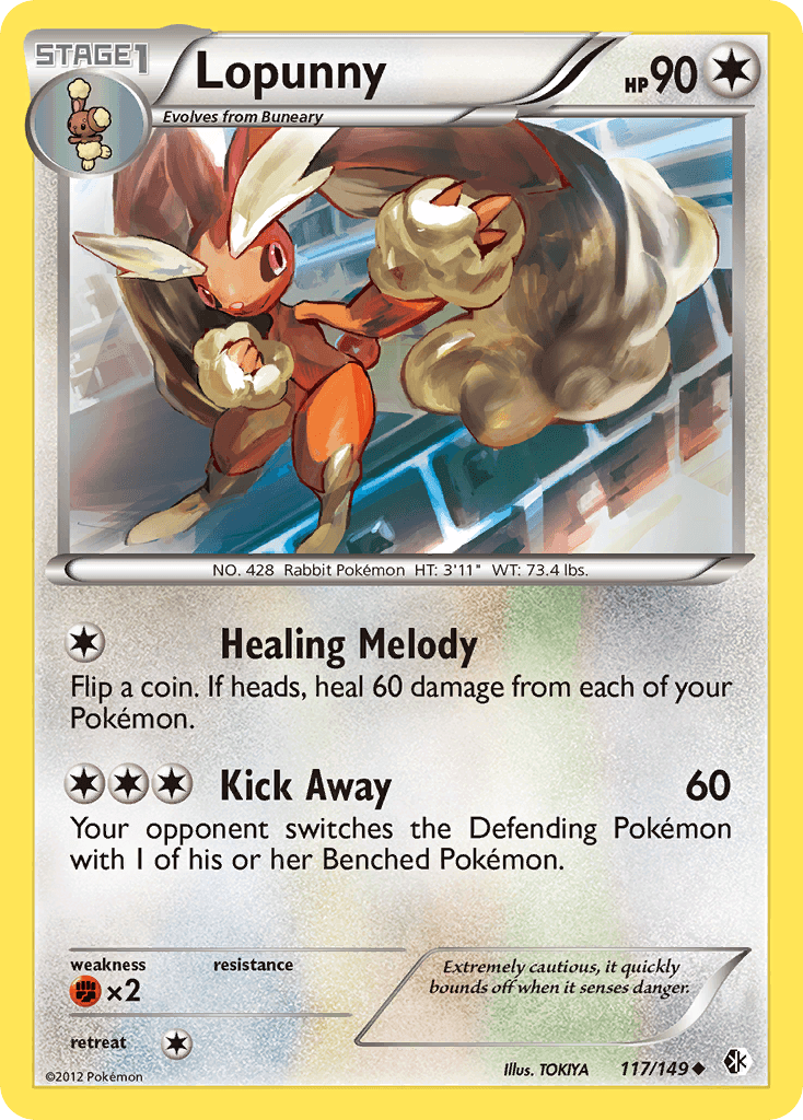 Lopunny — Boundaries Crossed Pokémon TCG card by TOKIYA