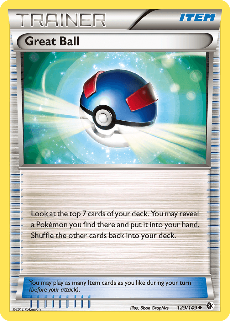 Great Ball — Boundaries Crossed Pokémon TCG card by 5ban Graphics