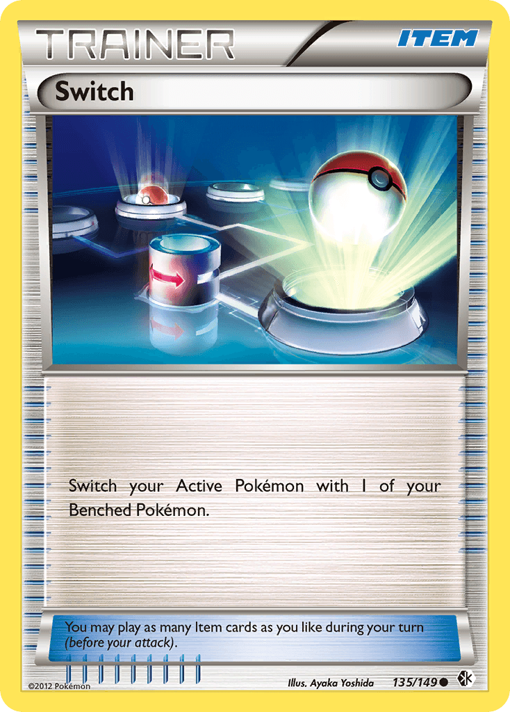 Switch — Boundaries Crossed Pokémon TCG card by Ayaka Yoshida