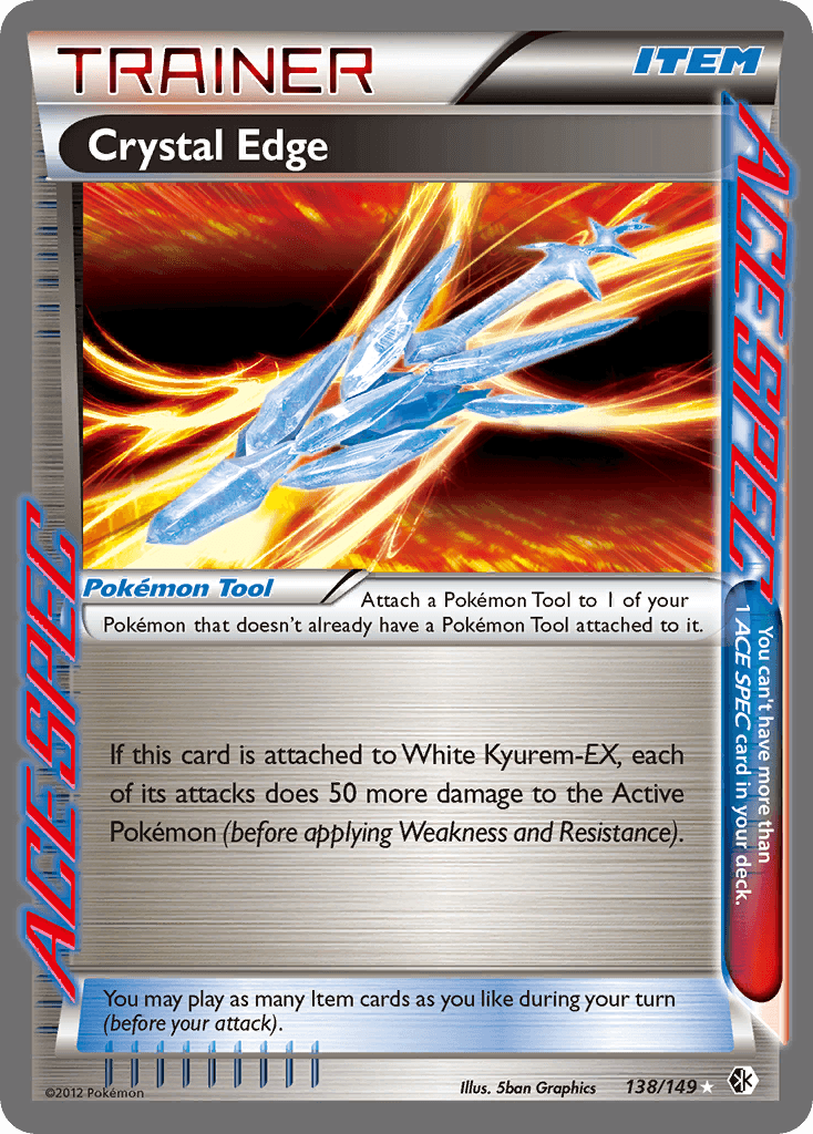 Crystal Edge — Boundaries Crossed Pokémon TCG card by 5ban Graphics