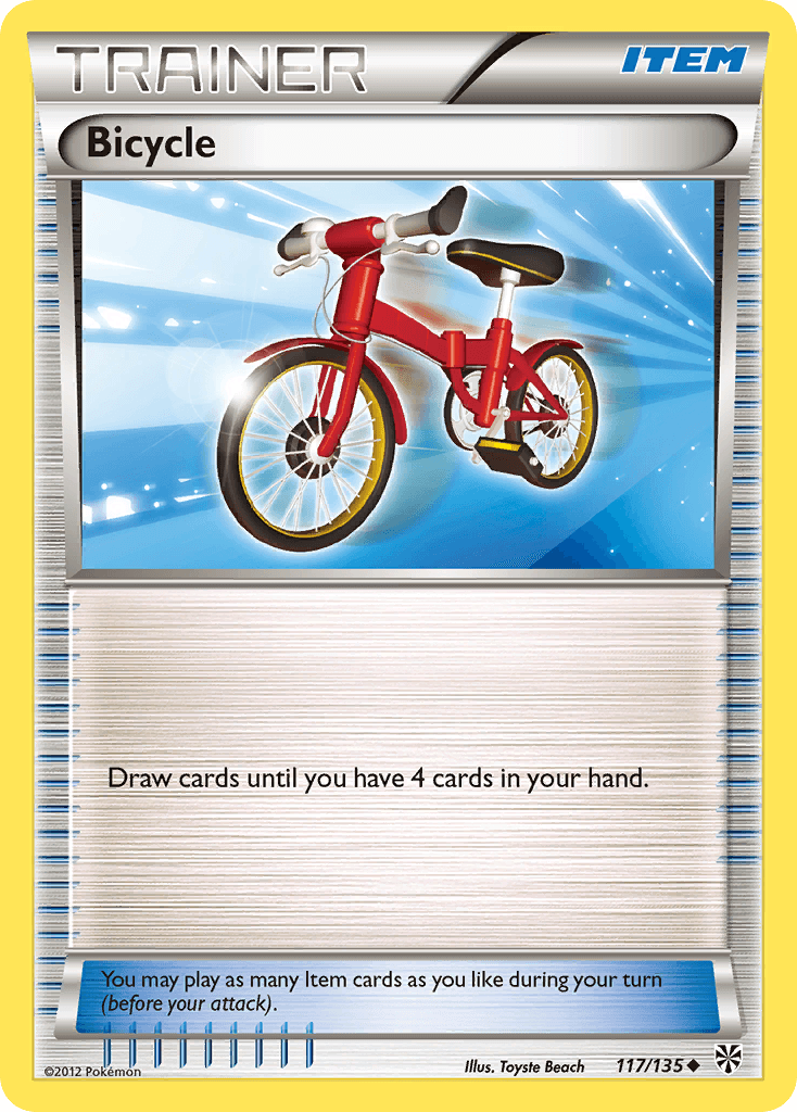 Bicycle — Plasma Storm Pokémon TCG card by Toyste Beach