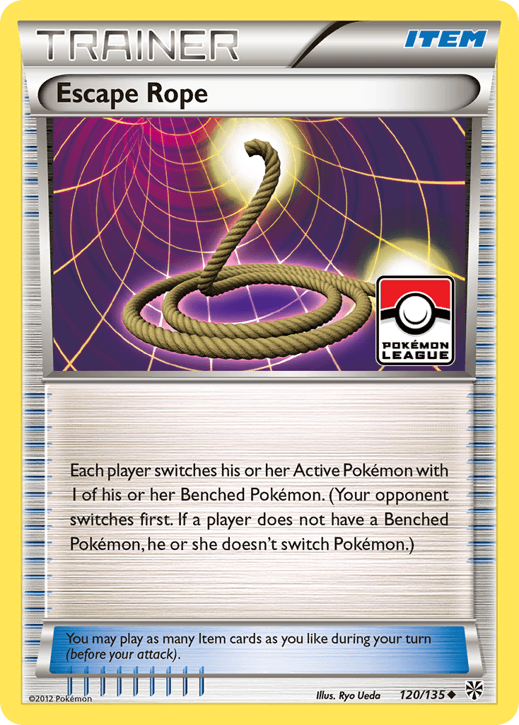 Escape Rope — Plasma Storm Pokémon TCG card by Ryo Ueda