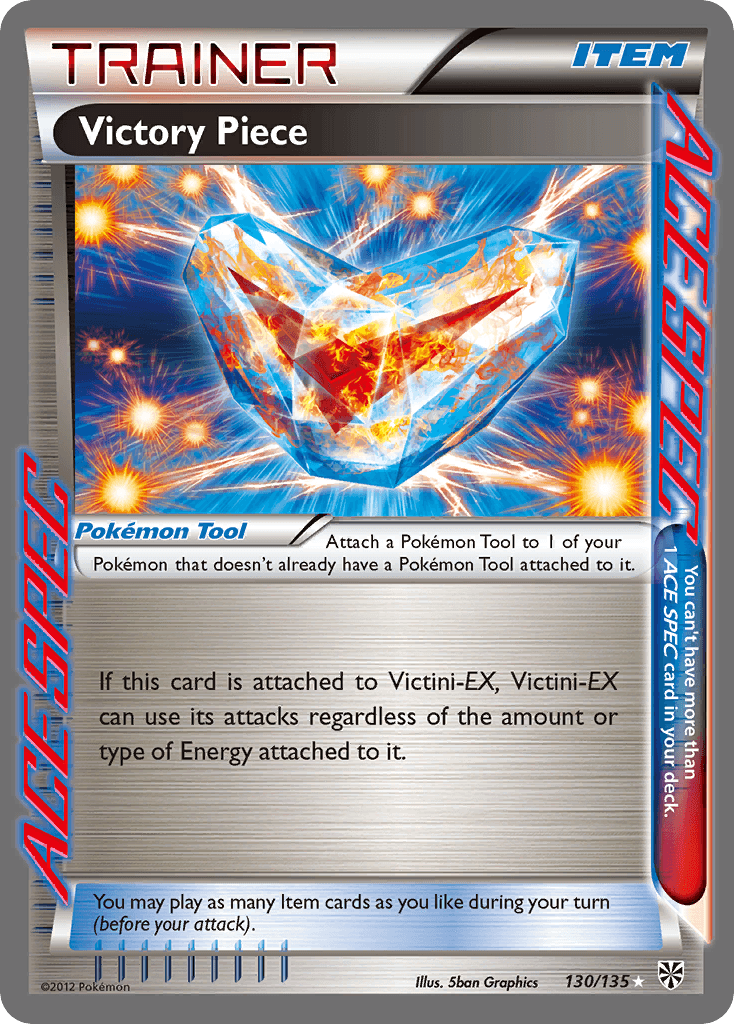 Victory Piece — Plasma Storm Pokémon TCG card by 5ban Graphics