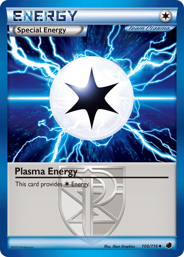 Plasma Energy (Team Plasma) — Plasma Freeze Pokémon TCG card by 5ban Graphics