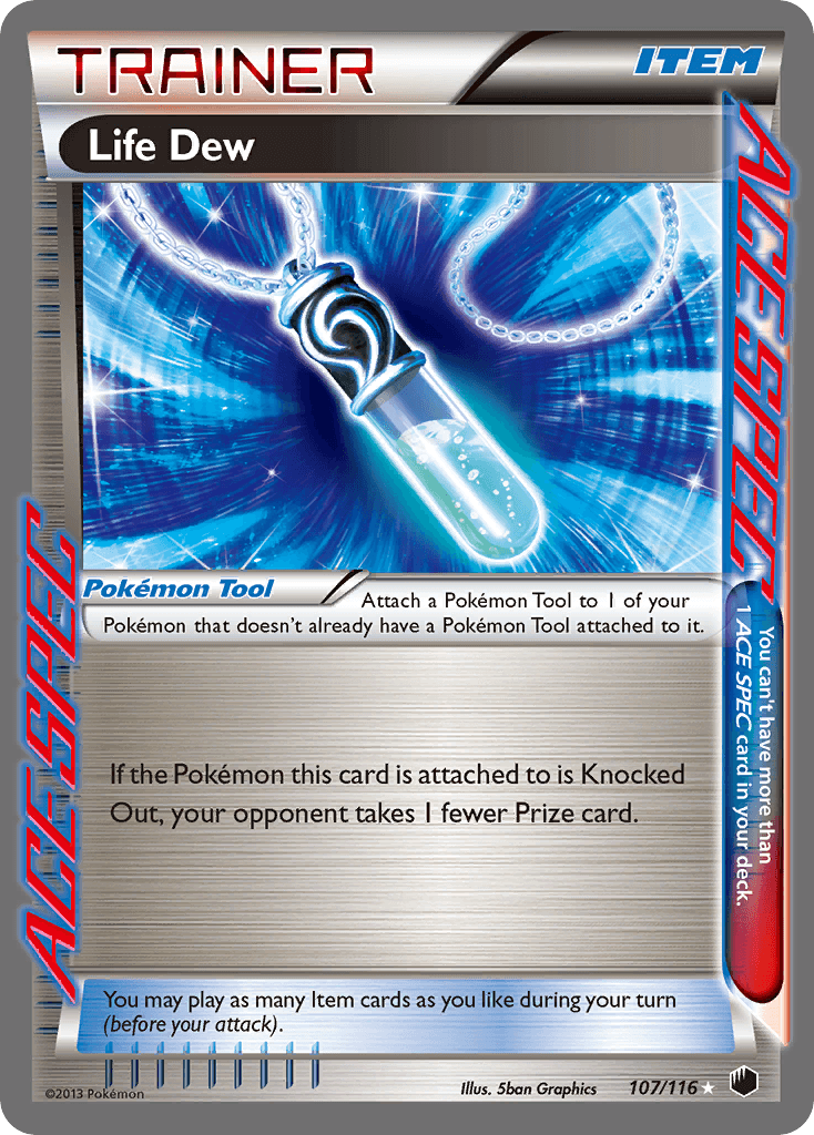 Life Dew — Plasma Freeze Pokémon TCG card by 5ban Graphics