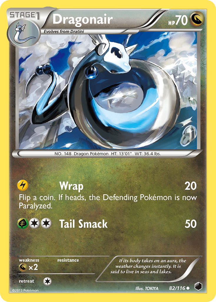 Dragonair — Plasma Freeze Pokémon TCG card by TOKIYA