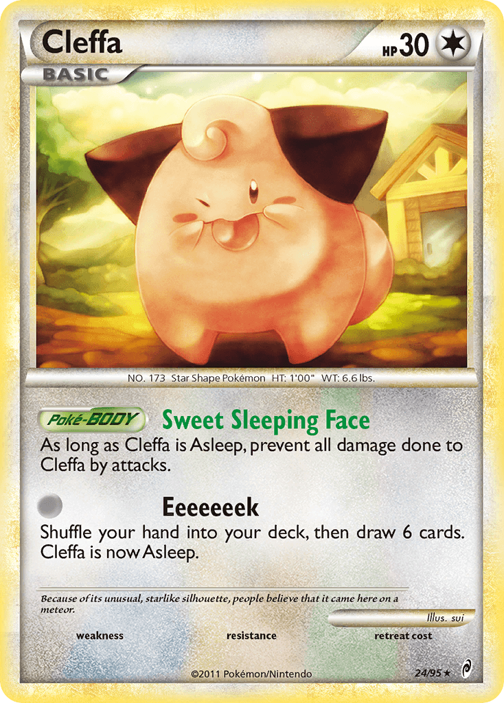 Cleffa — Call of Legends Pokémon TCG card by sui