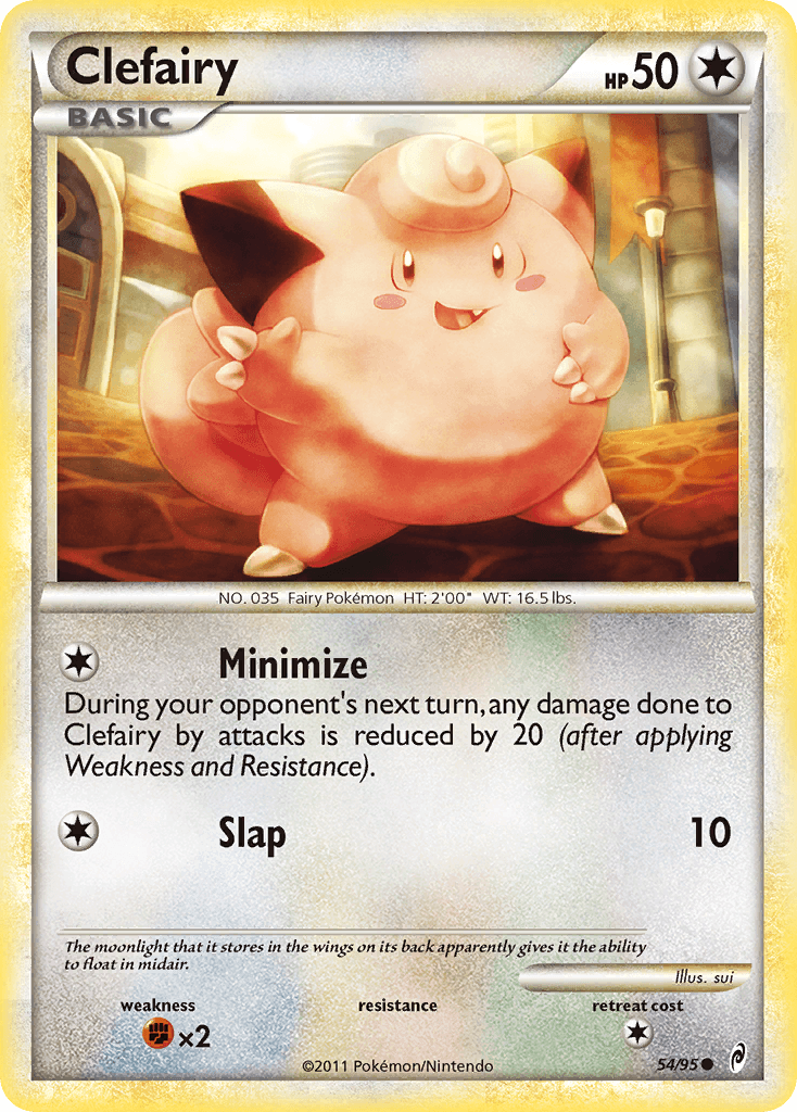 Clefairy — Call of Legends Pokémon TCG card by sui