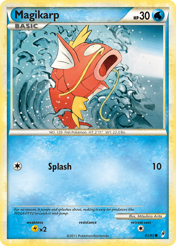Magikarp — Call of Legends Pokémon TCG card by Mitsuhiro Arita