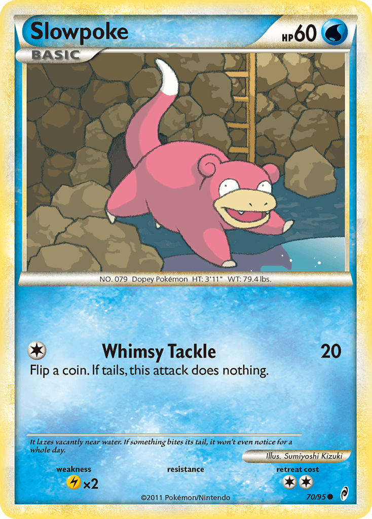 Slowpoke — Call of Legends Pokémon TCG card by Sumiyoshi Kizuki