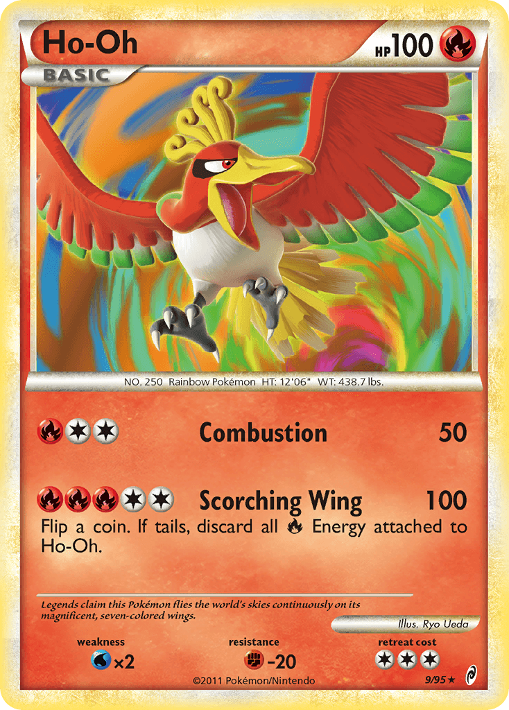 Ho-Oh — Call of Legends Pokémon TCG card by Ryo Ueda