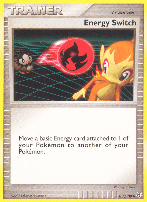 Energy Switch — Diamond and Pearl Pokémon TCG card by Ryo Ueda