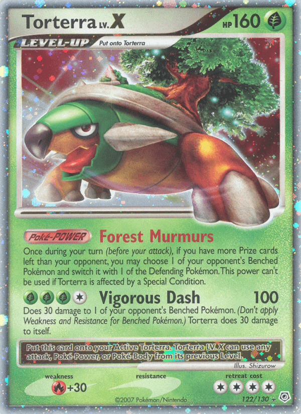 Torterra LV.X — Pokémon TCG card