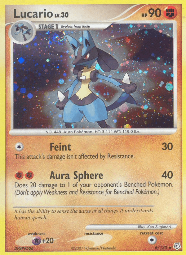 Lucario — Pokémon TCG card