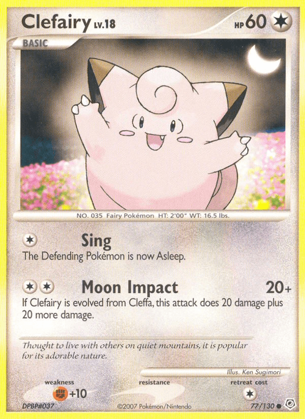 Clefairy — Diamond and Pearl