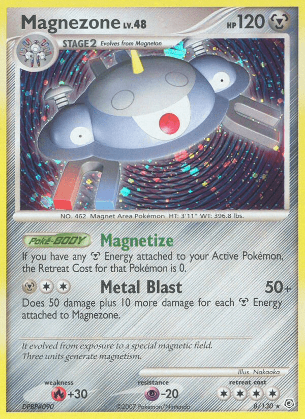 Magnezone — Diamond and Pearl Pokémon TCG card by Nakaoka