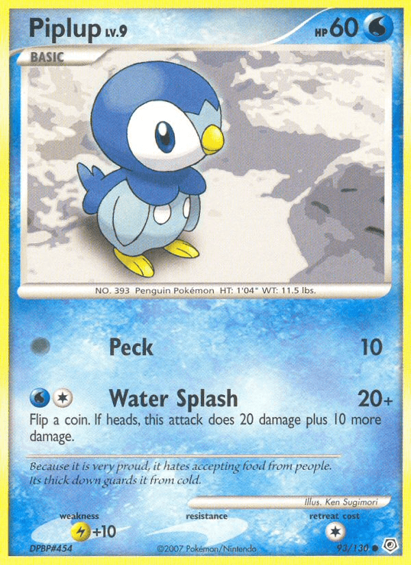 Piplup — Diamond and Pearl