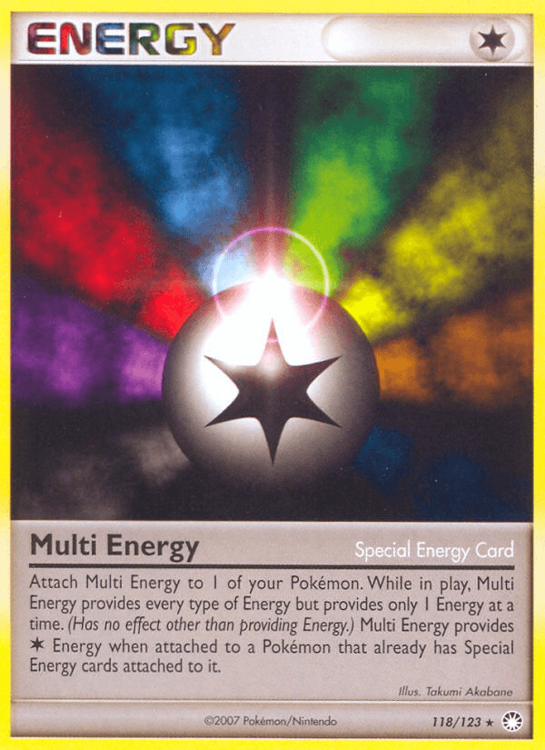 Multi Energy — Mysterious Treasures Pokémon TCG card by Takumi Akabane