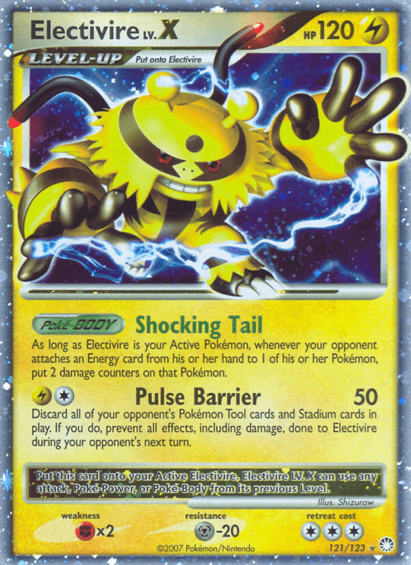 Electivire LV.X — Pokémon TCG card