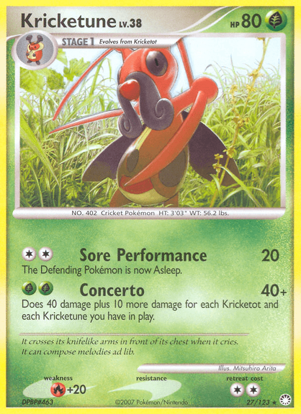 Kricketune — Mysterious Treasures