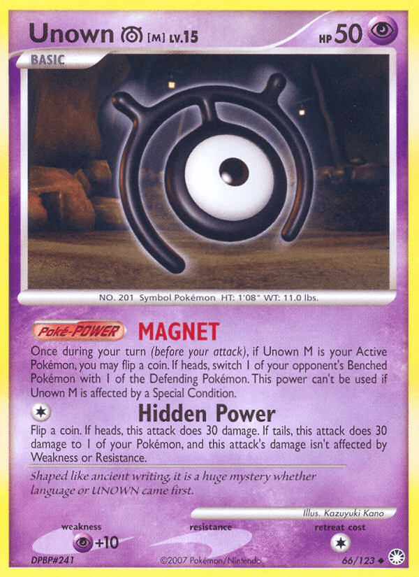 Unown [M] — Mysterious Treasures