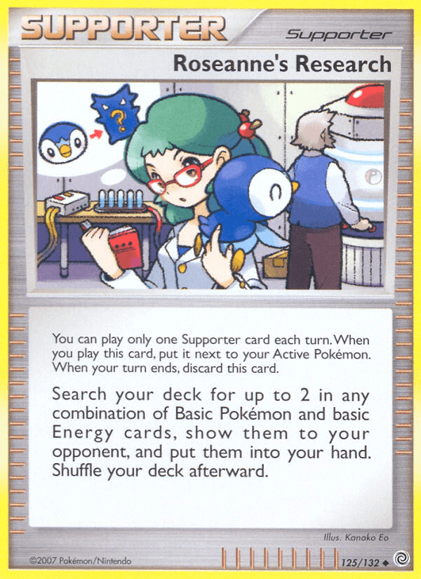 Roseanne's Research — Secret Wonders Pokémon TCG card by Kanako Eo