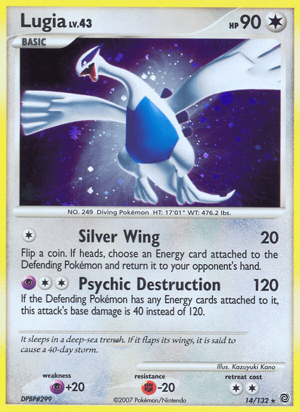 Lugia — Pokémon TCG card
