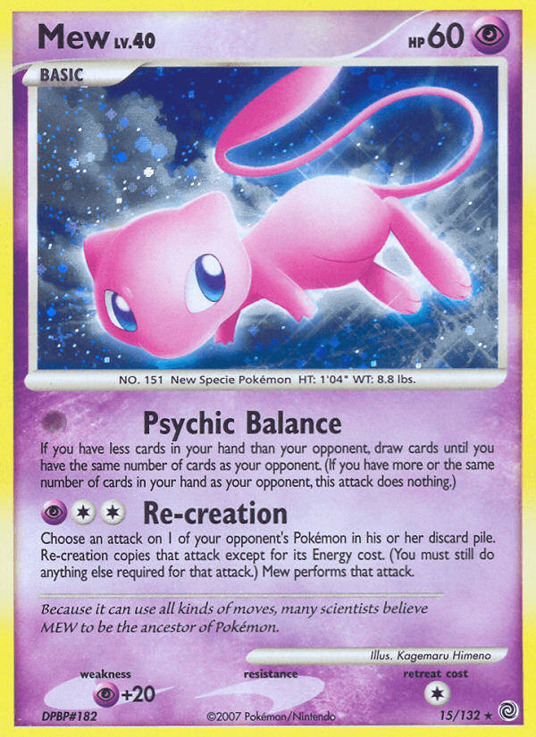 Mew — Pokémon TCG card