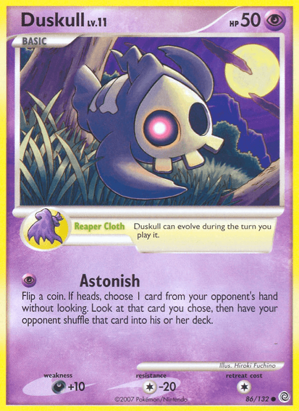 Duskull — Secret Wonders Pokémon TCG card by Hiroki Fuchino