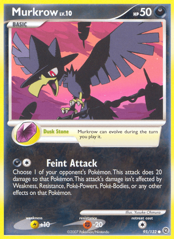 Murkrow — Secret Wonders Pokémon TCG card by Yusuke Ohmura
