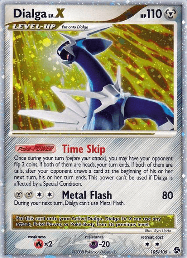 Dialga LV.X — Pokémon TCG card